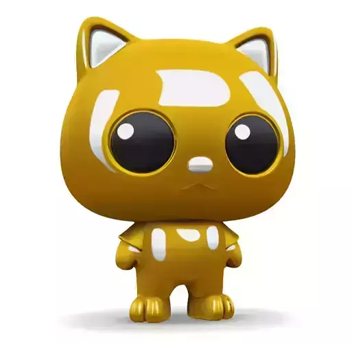 Golden Cat Character
