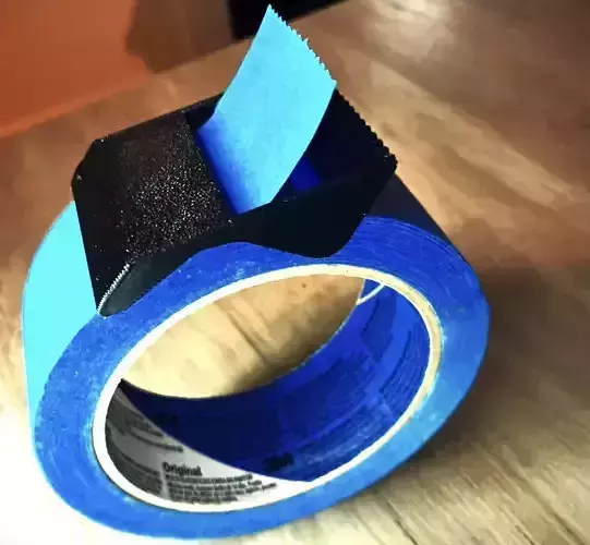 Masking Tape Dispensing Tear Aid
