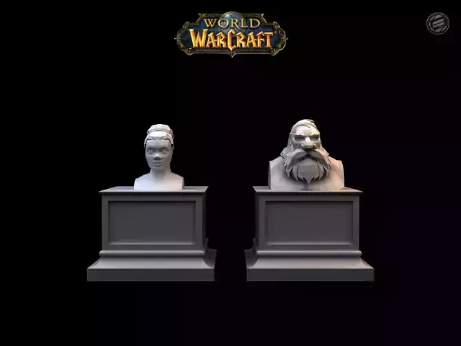 Busts - World of Warcraft - Dwarfs