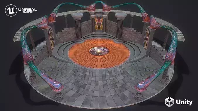 Fantasy fight arena