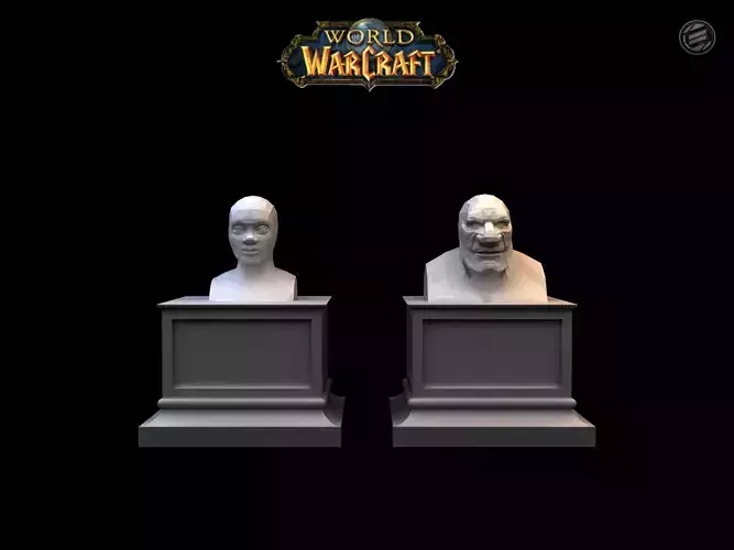 Busts - World of Warcraft - Earthens 3D print model