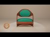 Woodys High Quality Chairs Colletion PBR 004 3D model_1