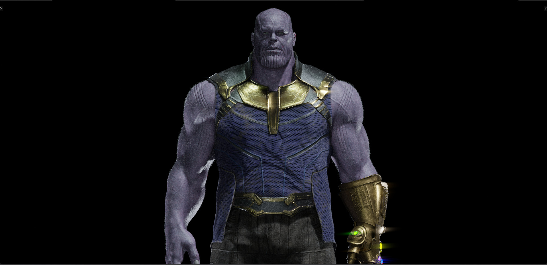 Thanos from Avengers Infinity War - IW Suit 3D model_7