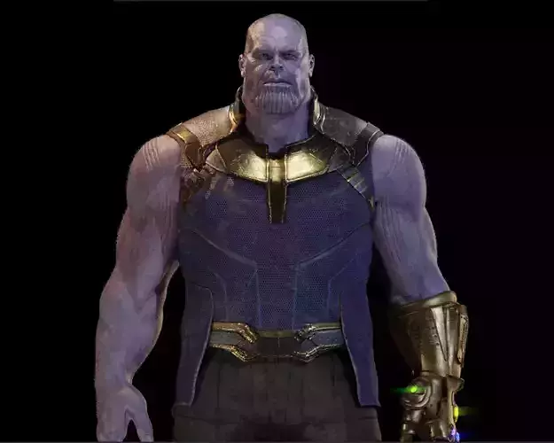 Thanos from Avengers Infinity War - IW Suit 3D model Thanos from Avengers Infinity War - IW Suit 3D model