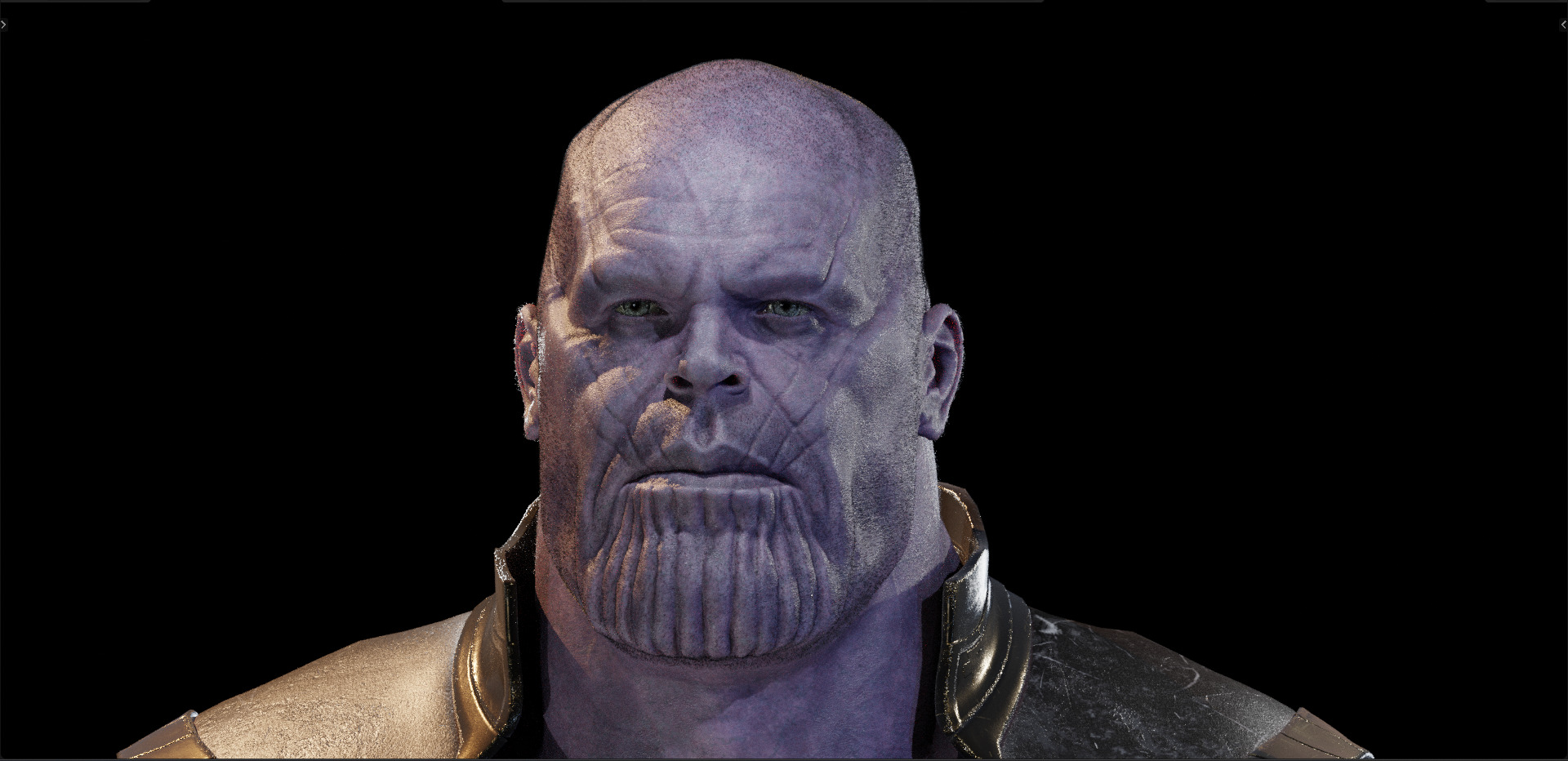 Thanos from Avengers Infinity War - IW Suit 3D model_19