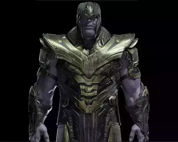Thanos from Avengers Infinity War - Armor Version - 3D model