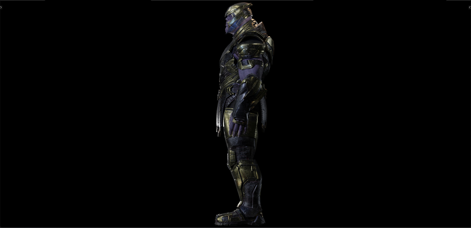 Thanos from Avengers Infinity War - Armor Version - 3D model_13
