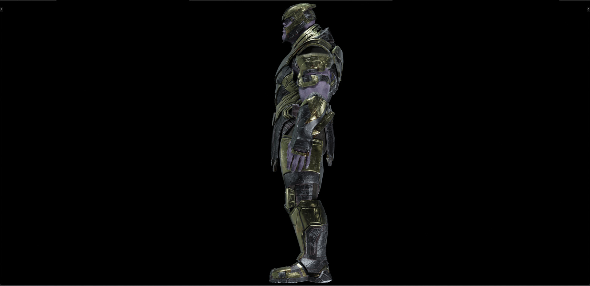 Thanos from Avengers Infinity War - Armor Version - 3D model_15