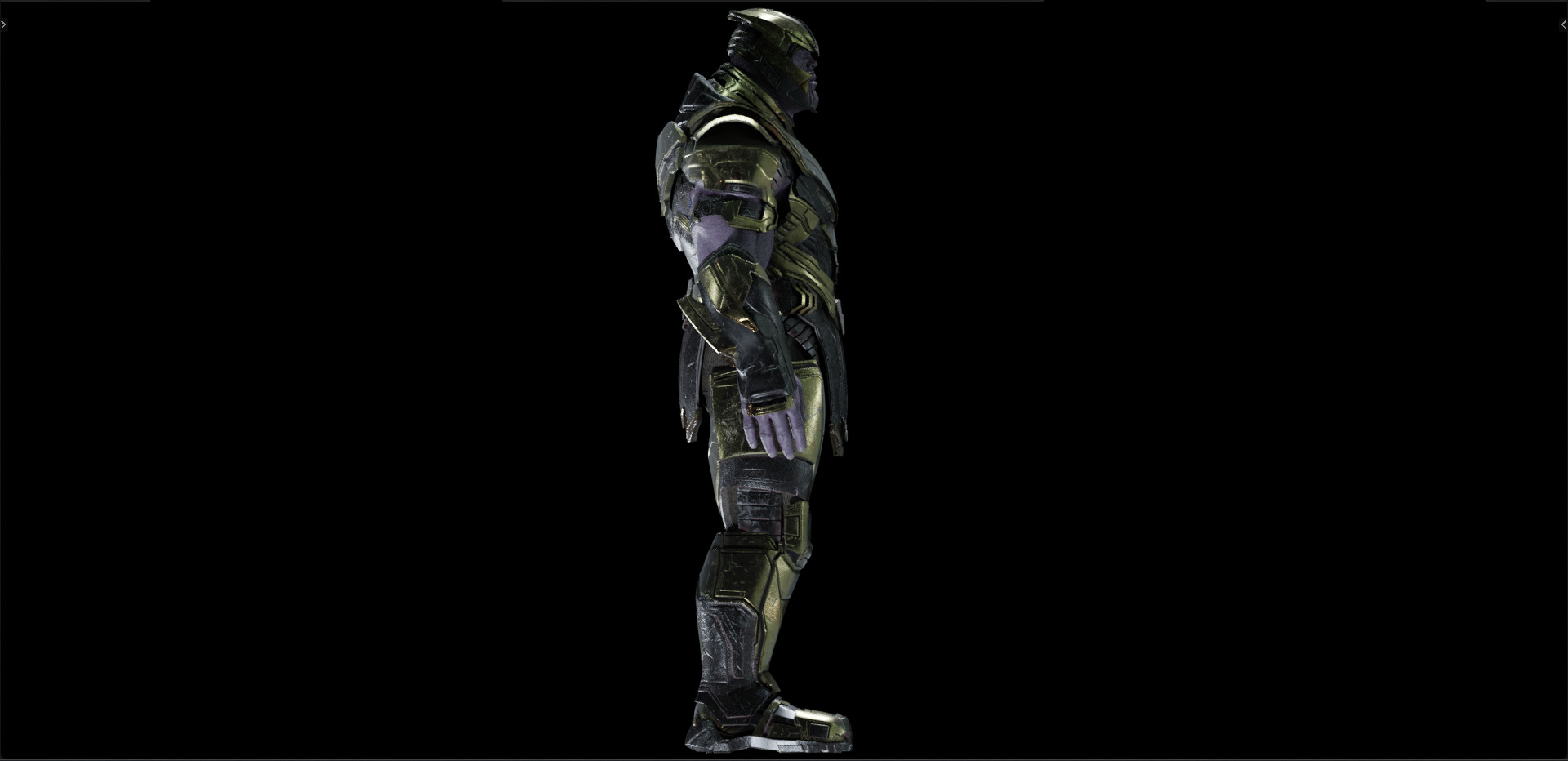 Thanos from Avengers Infinity War - Armor Version - 3D model_17