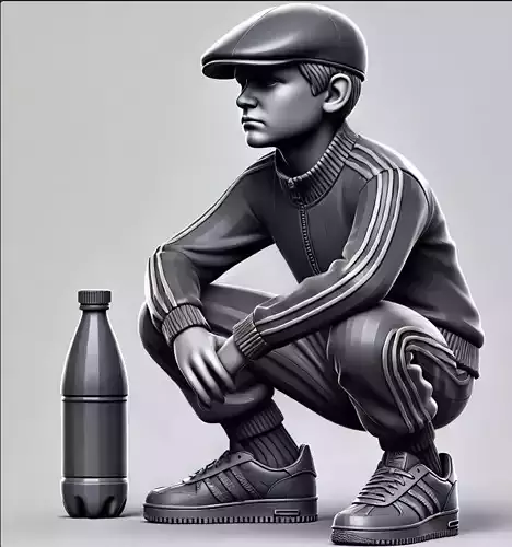 Slavic Street Culture Icon 3D print model