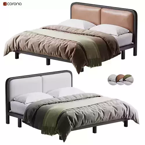 Metal Panel Bed
