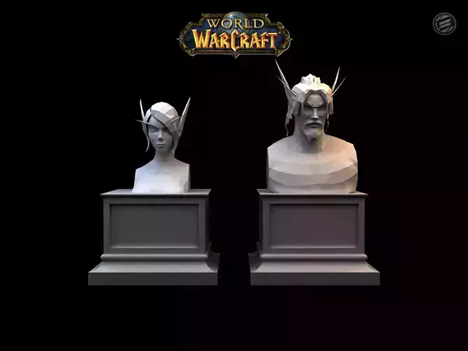 Busts - World of Warcraft - Void Elfs