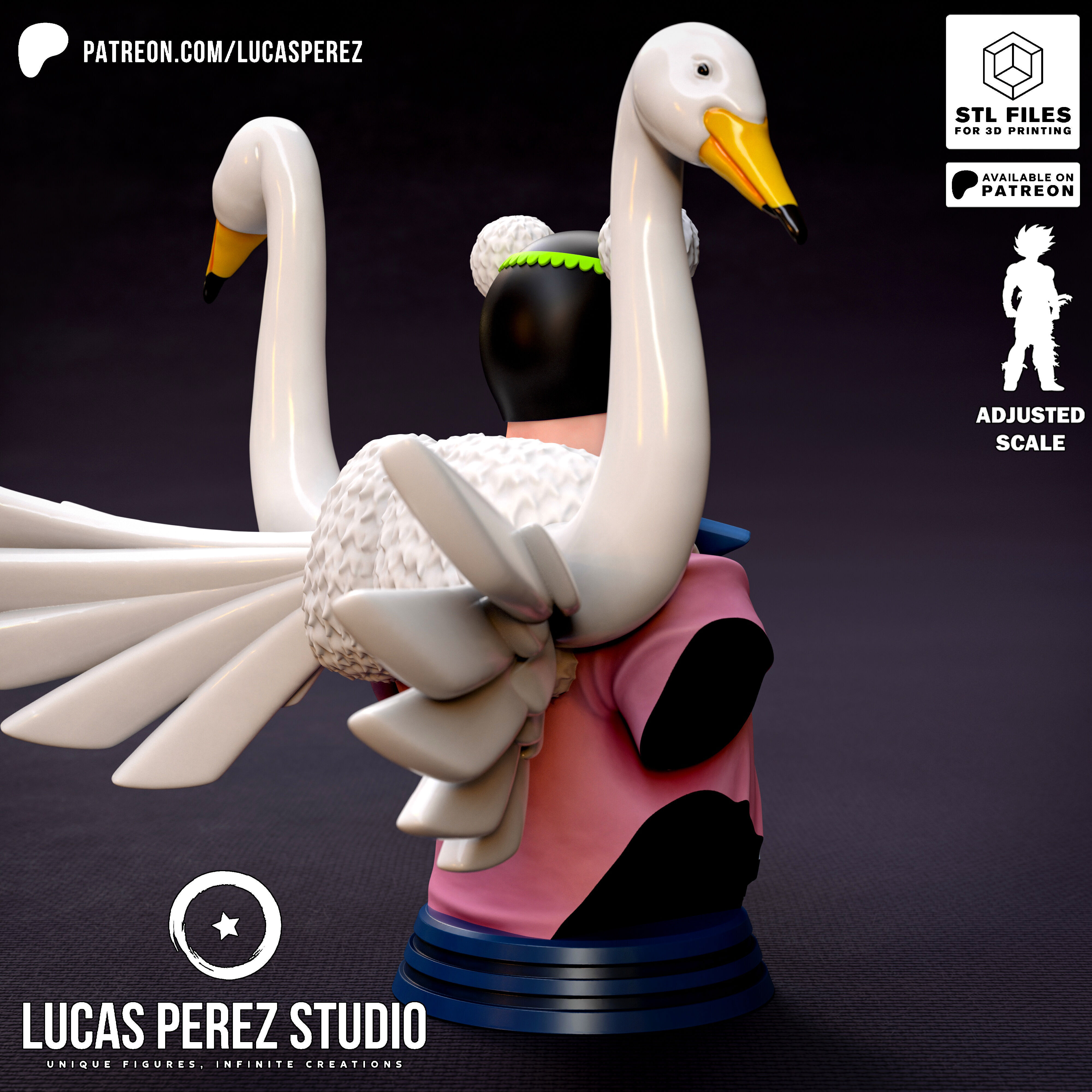 BENTHAM BUST 3D print model_8