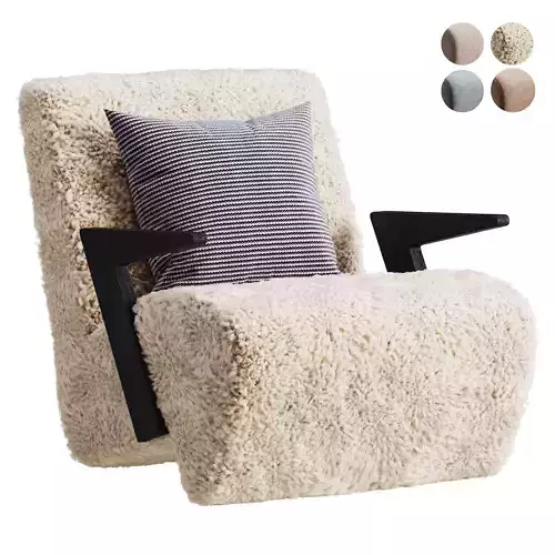 Modern Upholstered Lounge Chair