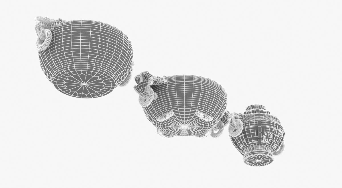 Old historic chinese vases 3D model_8