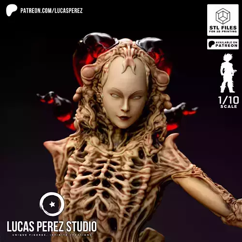 KURINAY DARK BEAUTY 3D print model