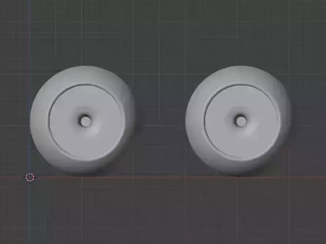 Doll eyes 22mm with 14mm iris