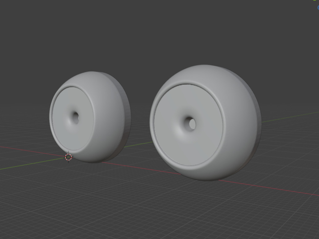 Doll eyes 22mm with 14mm iris Free 3D print model_1