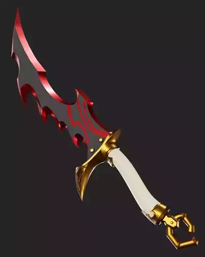 Solo Leveling - Knight Killer Dagger - 3D Print Model Files