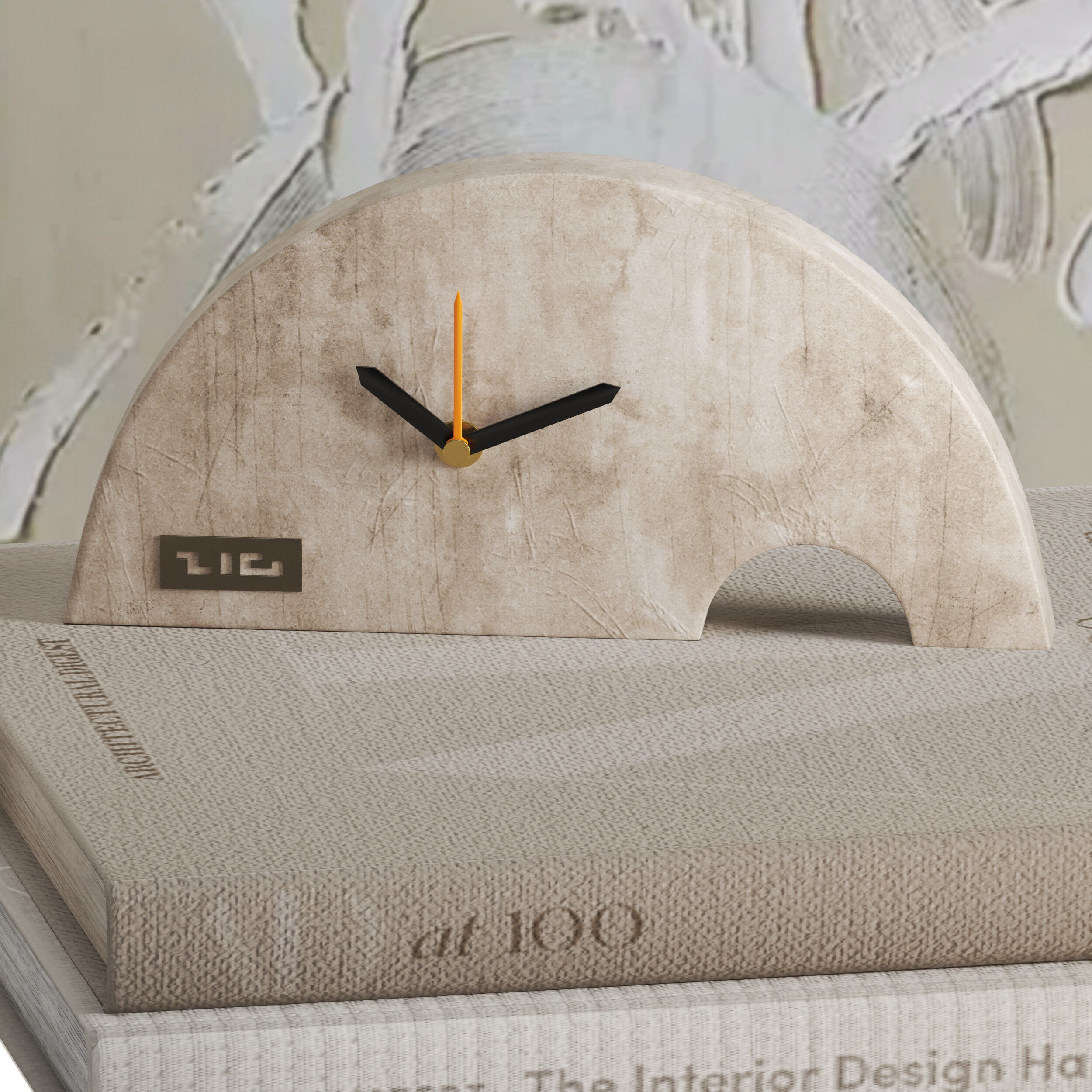 Decor Light Clock Modern set04 3D model_1