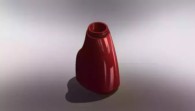 Realistic Oil Can 3D Model