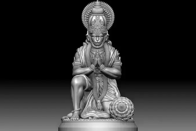 Hanuman ji 3d print model 3D print model