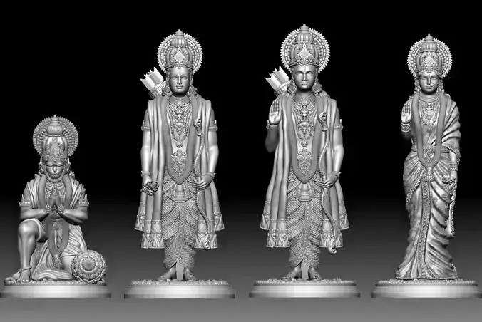 Ram Darbar 3D print Model 3D print model