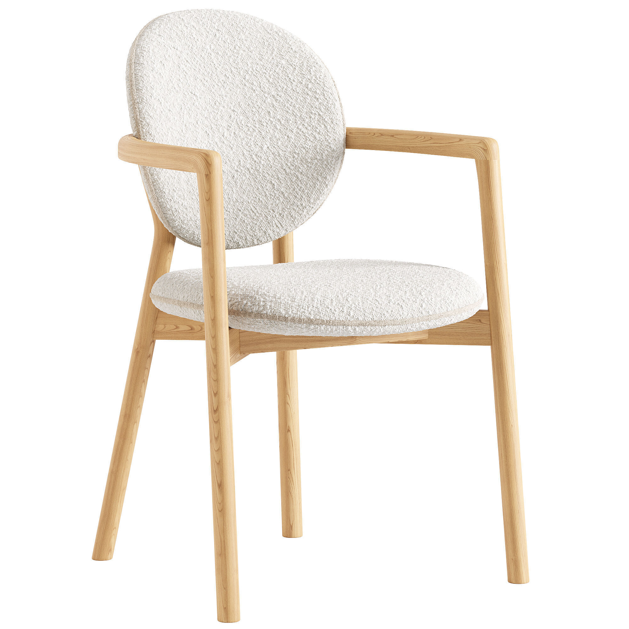 Maia Chair 3D model_5