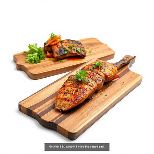 Gourmet BBQ Models Collection 3D Model Pack 2