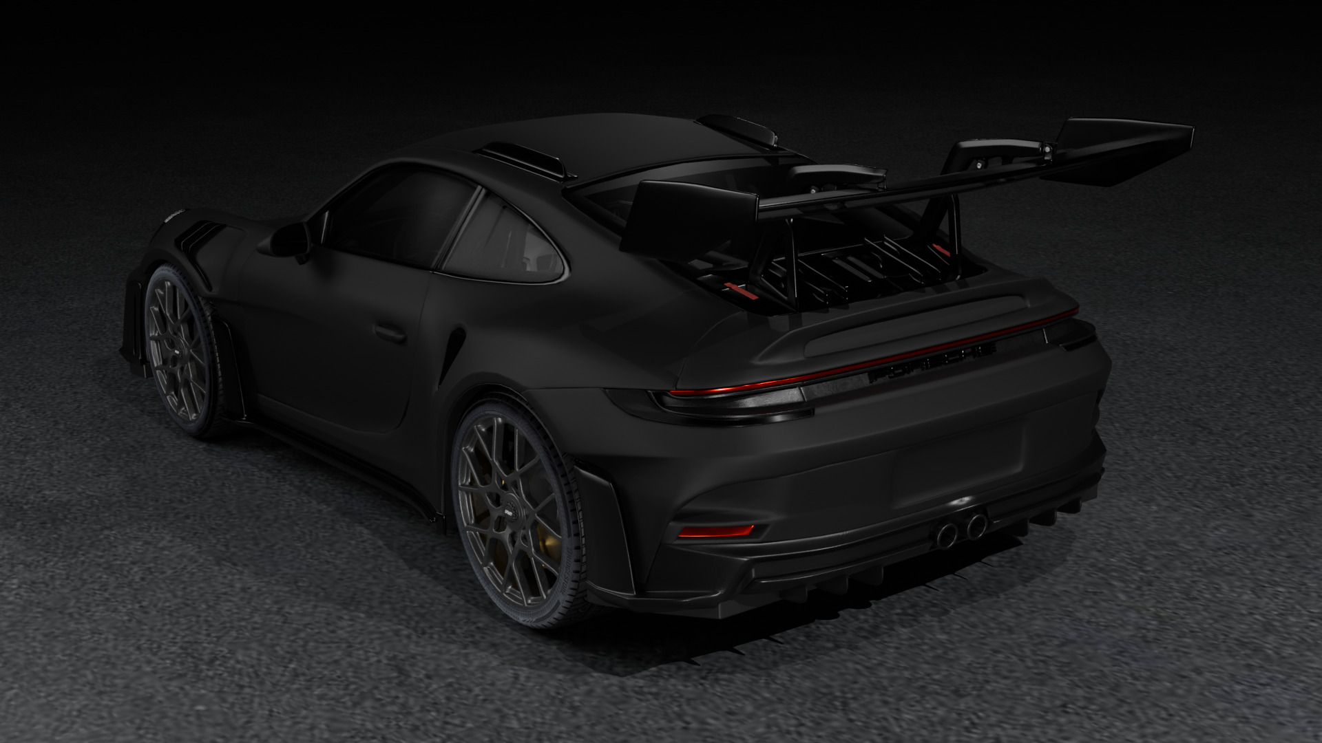Porsche GT3 RS 2023 3D model_3