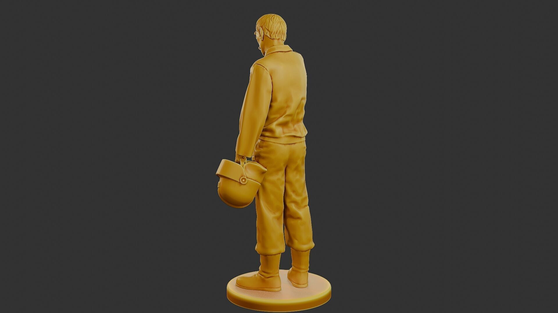 Czechoslovakian firefighter 90s 010 3D print model_5