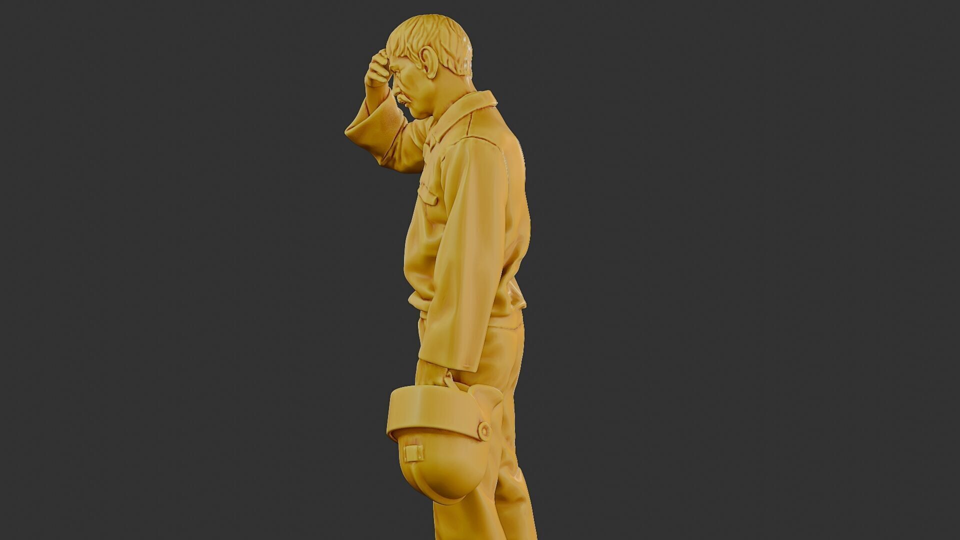 Czechoslovakian firefighter 90s 010 3D print model_26