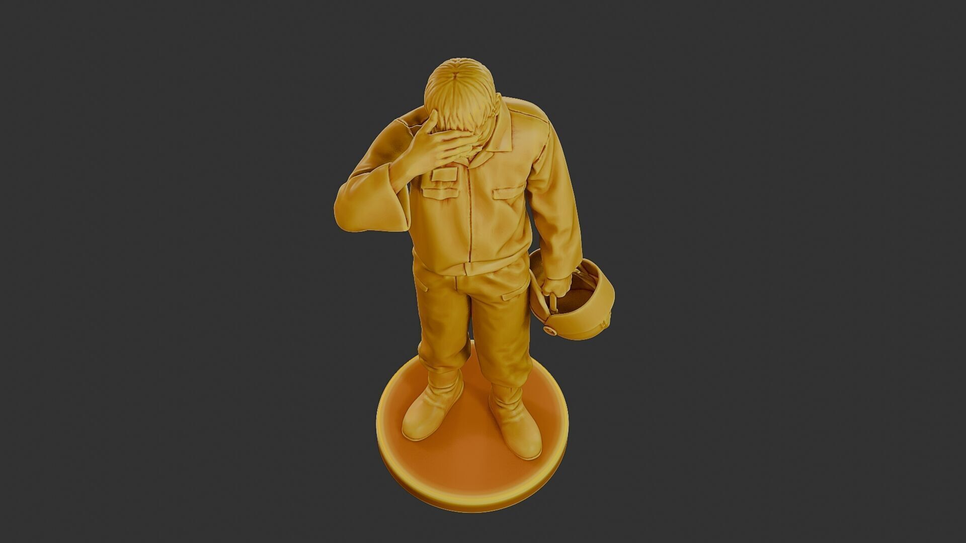 Czechoslovakian firefighter 90s 010 3D print model_14