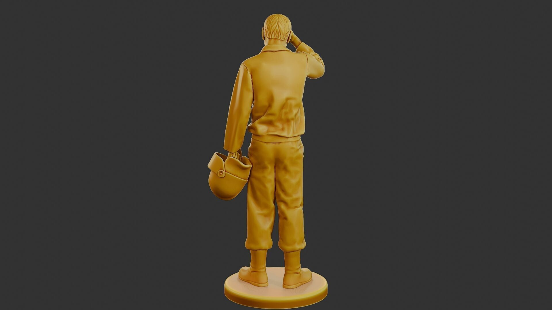 Czechoslovakian firefighter 90s 010 3D print model_6
