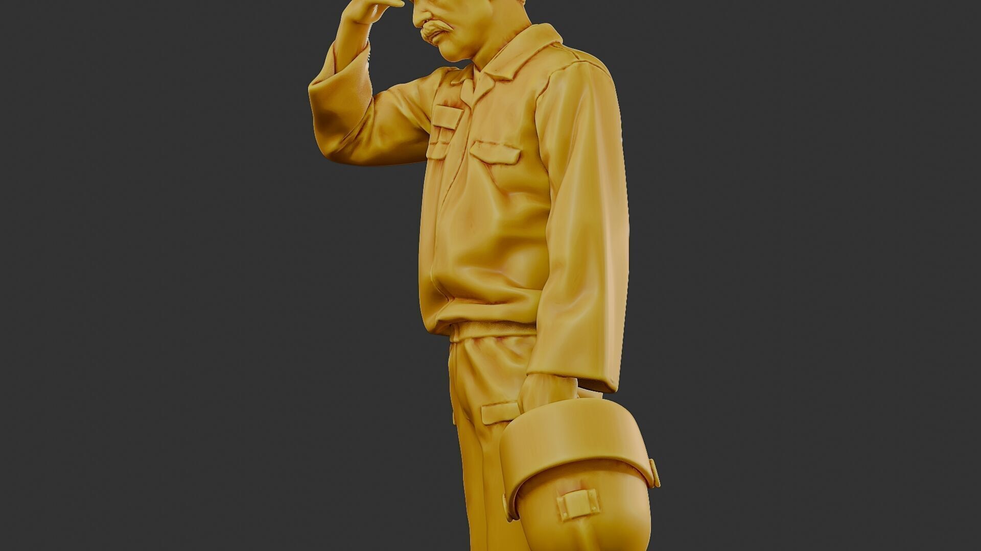 Czechoslovakian firefighter 90s 010 3D print model_17