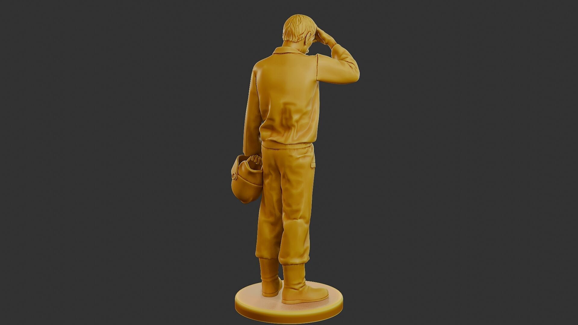 Czechoslovakian firefighter 90s 010 3D print model_7