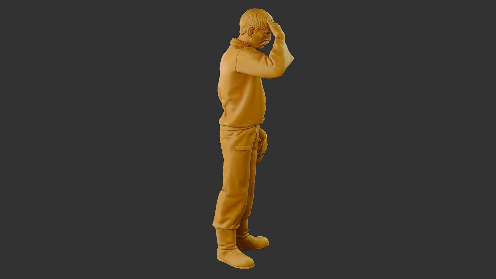 Czechoslovakian firefighter 90s 010 3D print model_30