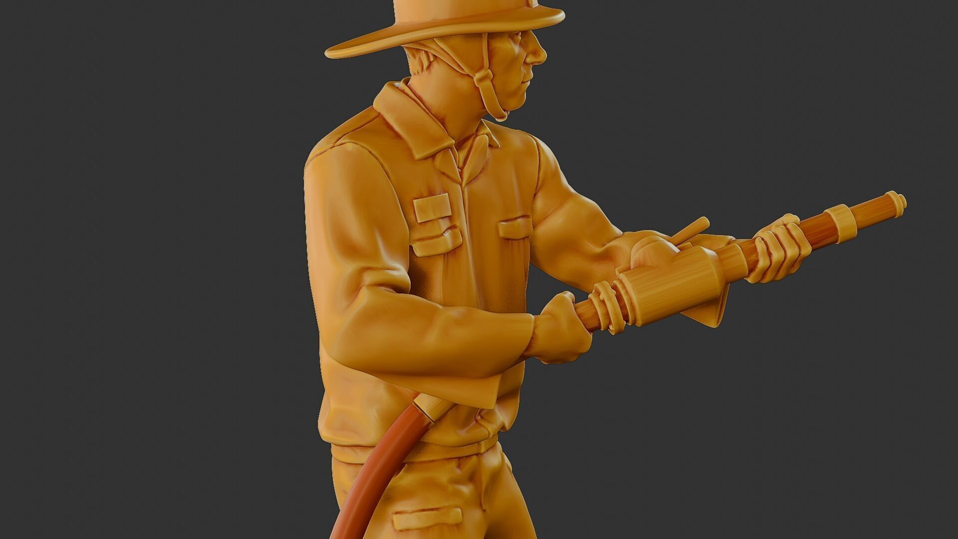 Czechoslovakian firefighter 90s 011 3D print model_20