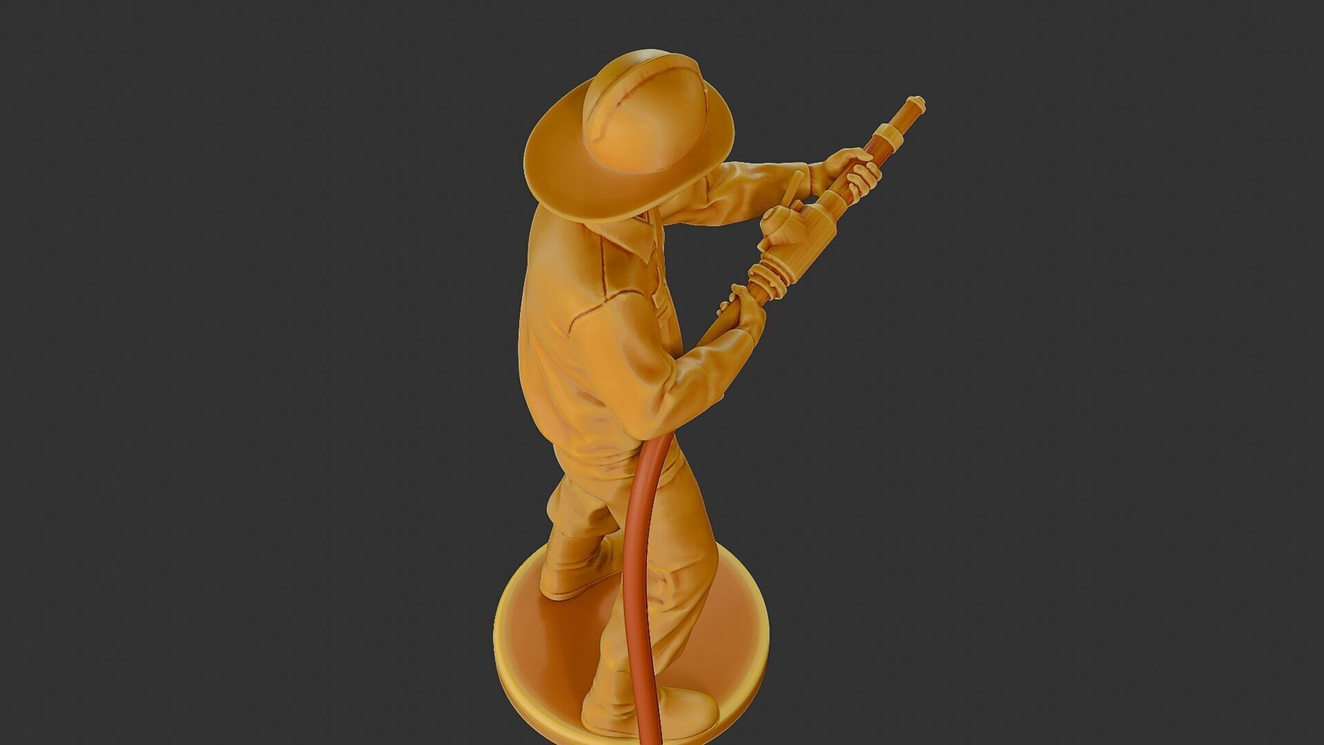 Czechoslovakian firefighter 90s 011 3D print model_22