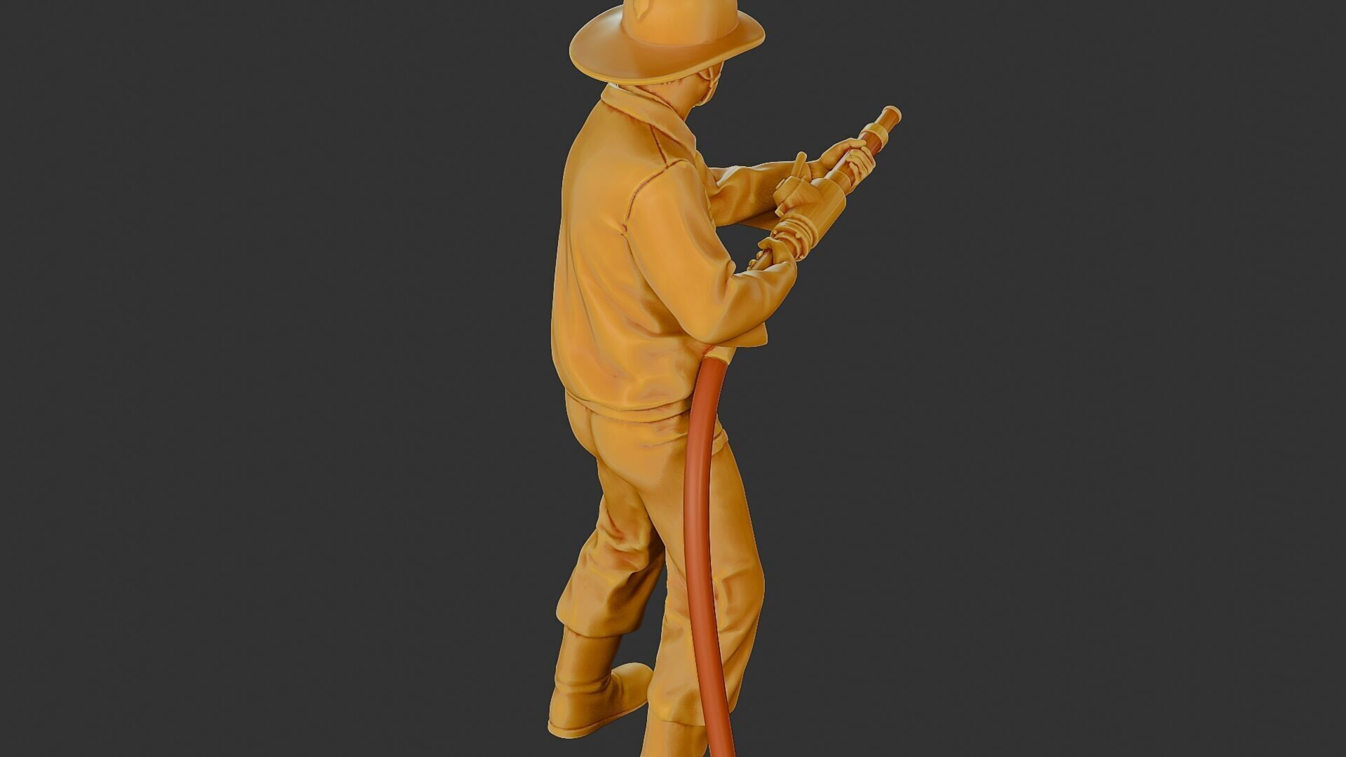 Czechoslovakian firefighter 90s 011 3D print model_24