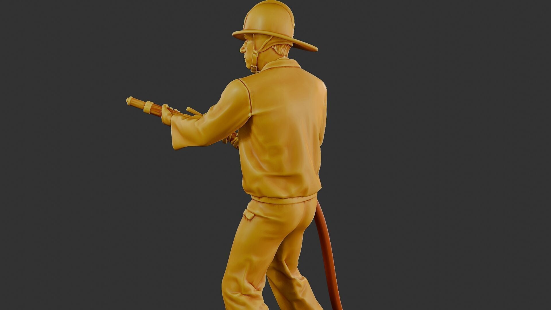 Czechoslovakian firefighter 90s 011 3D print model_26