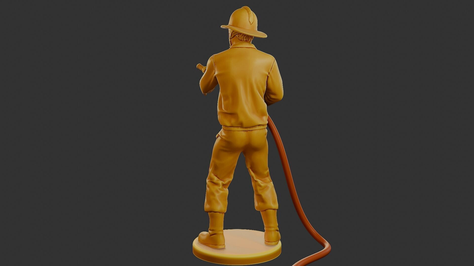 Czechoslovakian firefighter 90s 011 3D print model_5