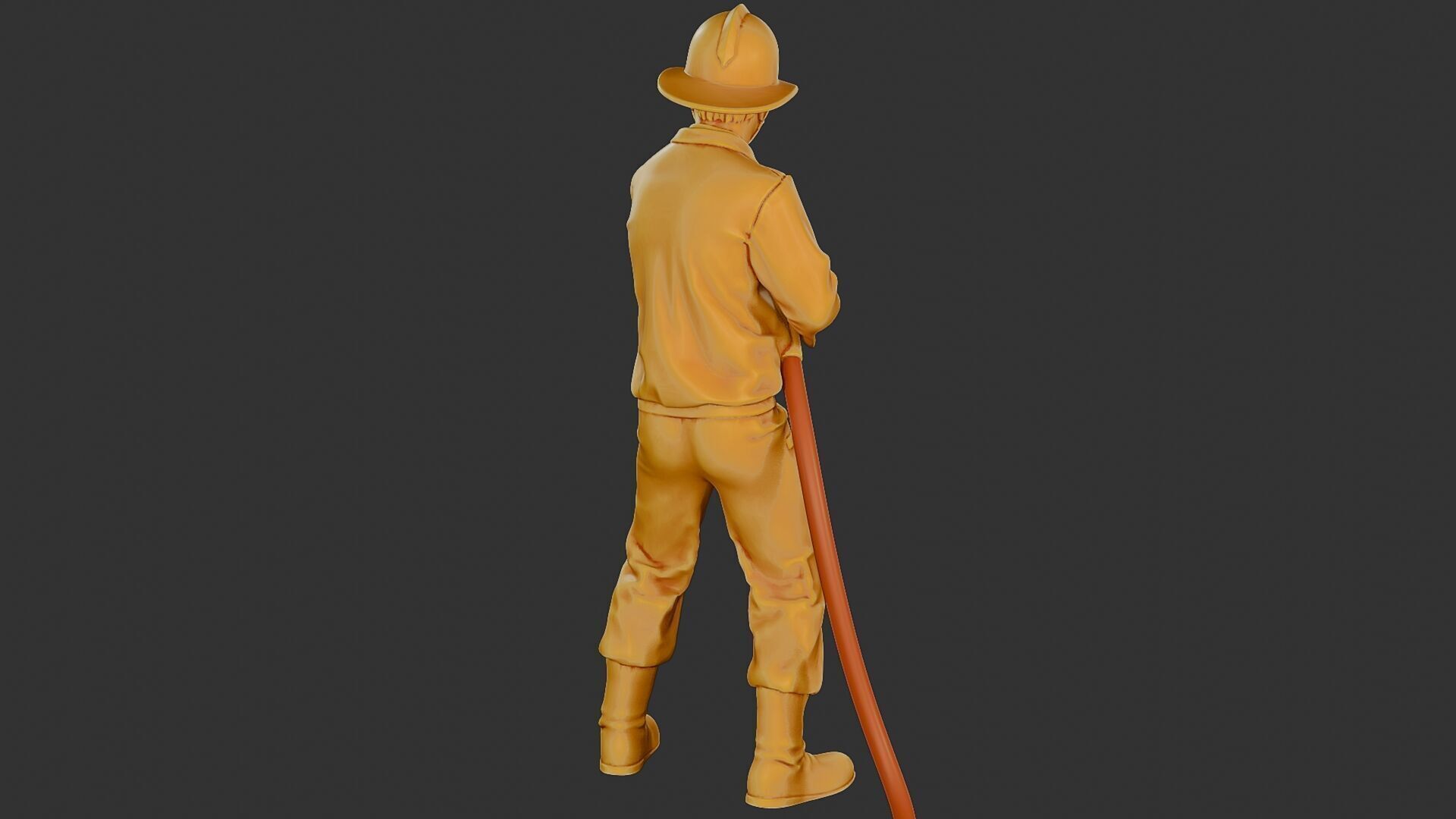Czechoslovakian firefighter 90s 011 3D print model_25