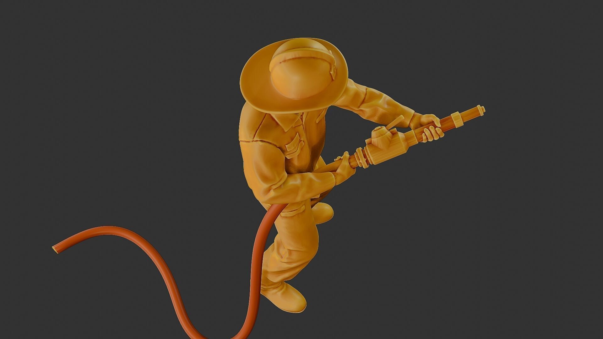 Czechoslovakian firefighter 90s 011 3D print model_23