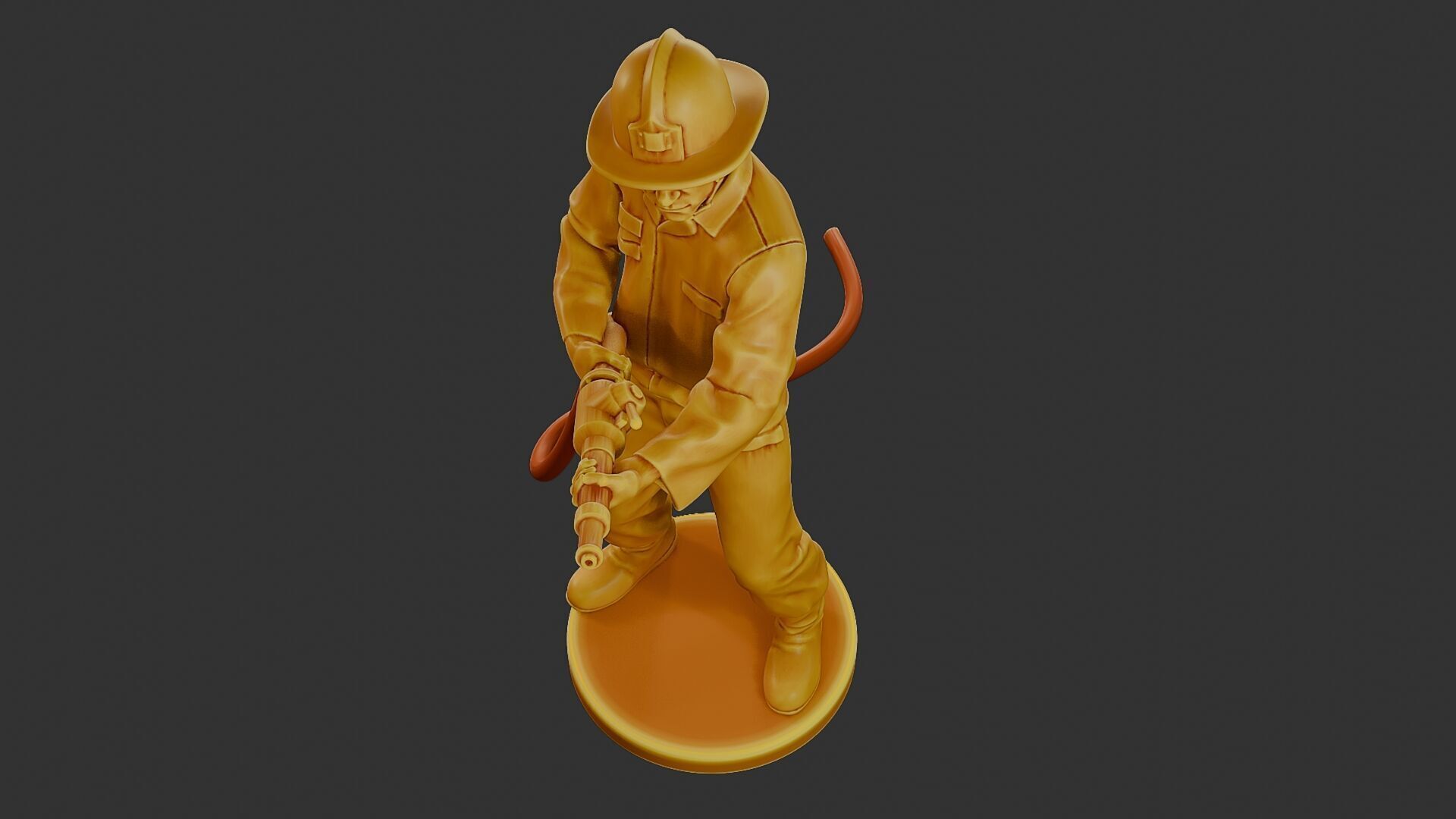 Czechoslovakian firefighter 90s 011 3D print model_14
