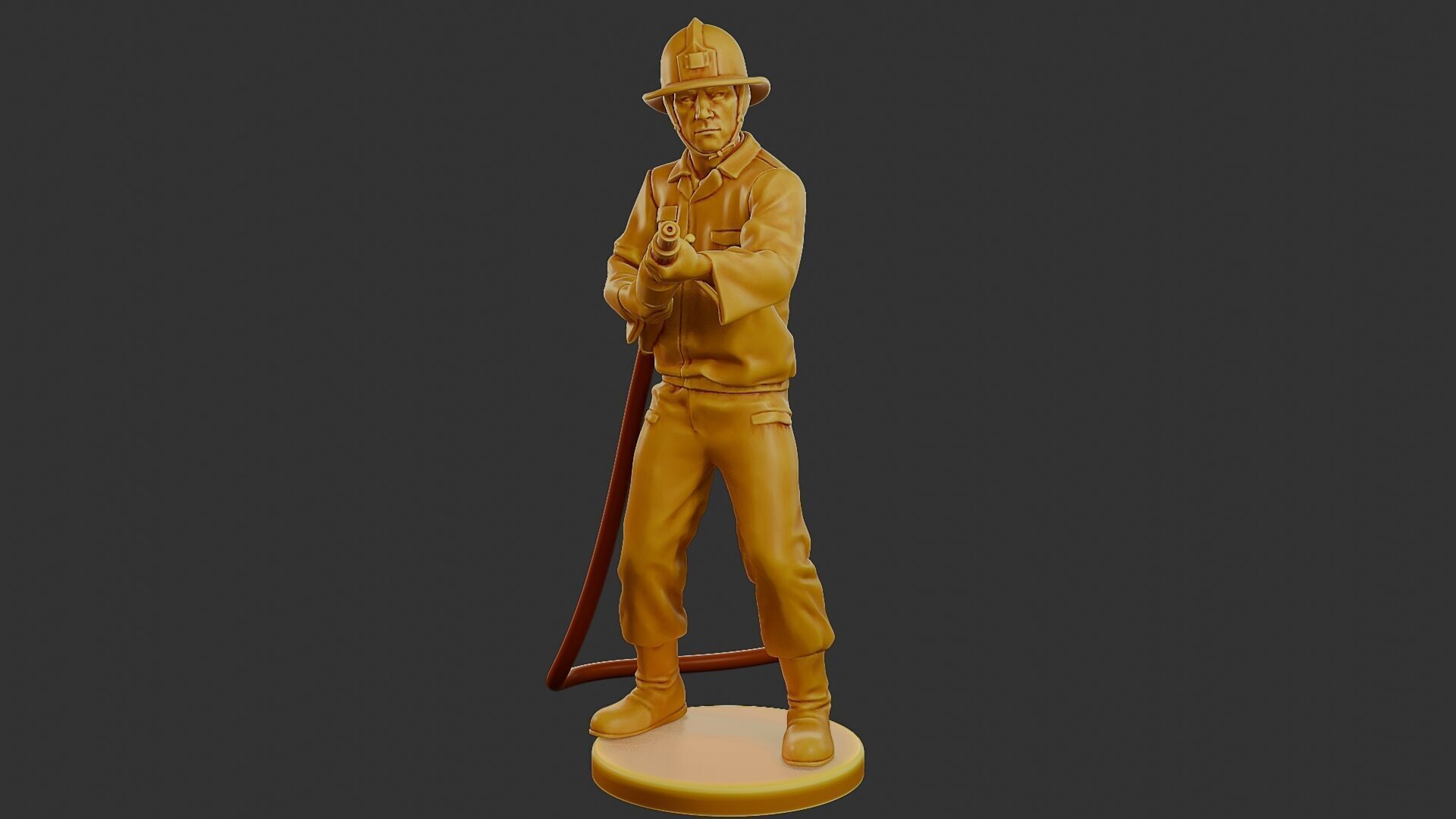 Czechoslovakian firefighter 90s 011 3D print model_11