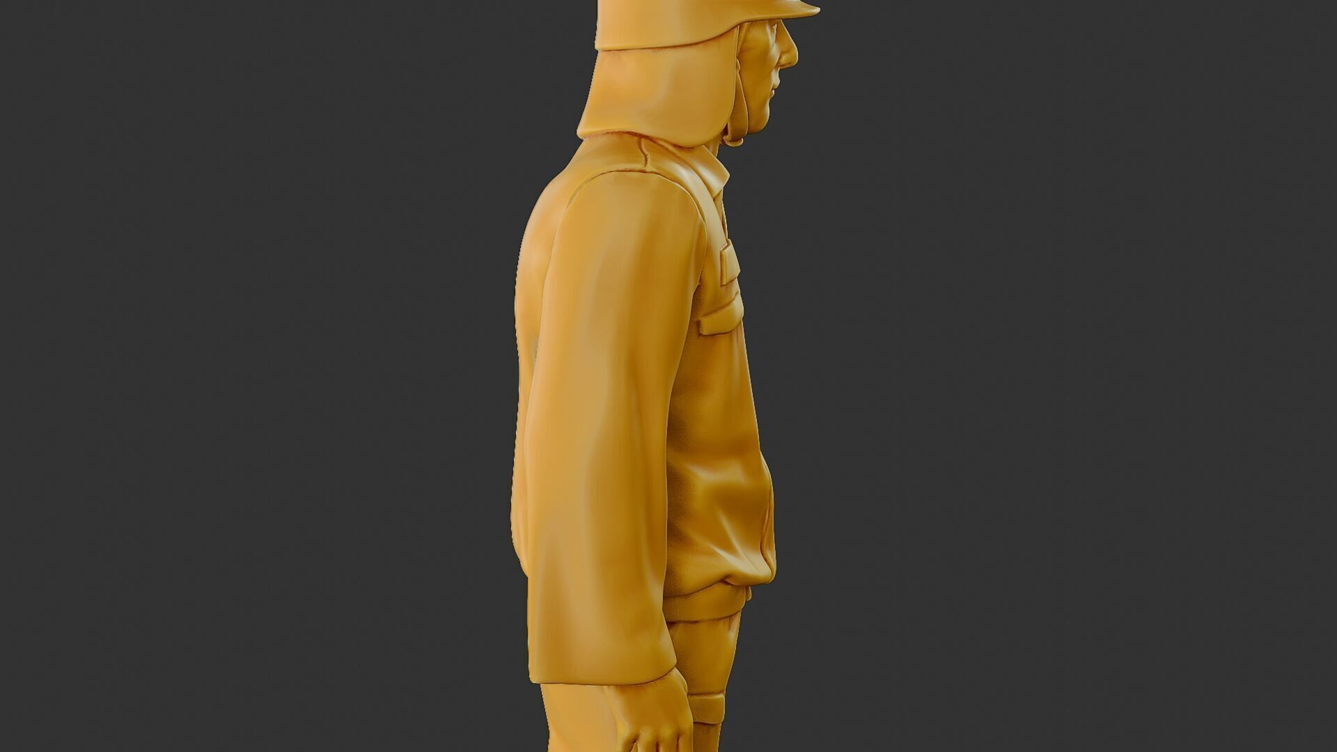 Czechoslovakian firefighter 90s 012 3D print model_20