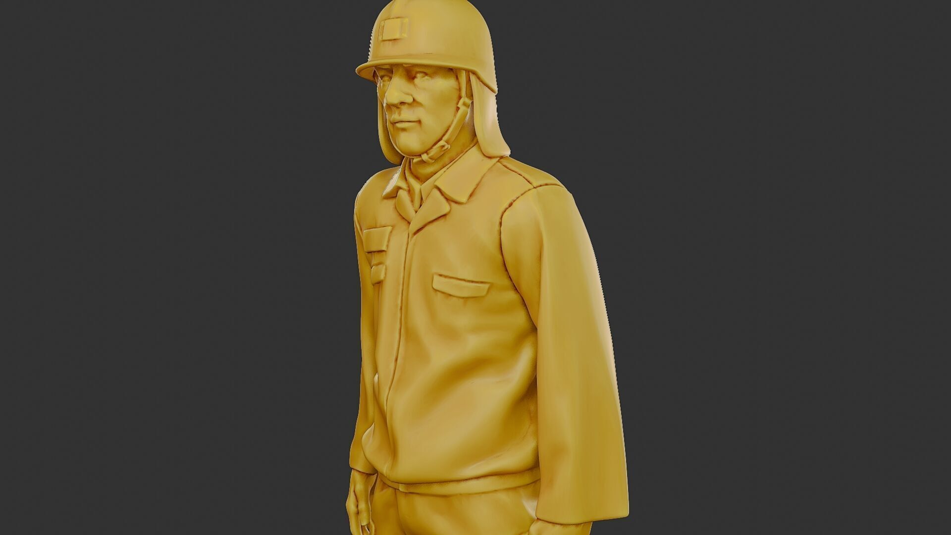 Czechoslovakian firefighter 90s 012 3D print model_18