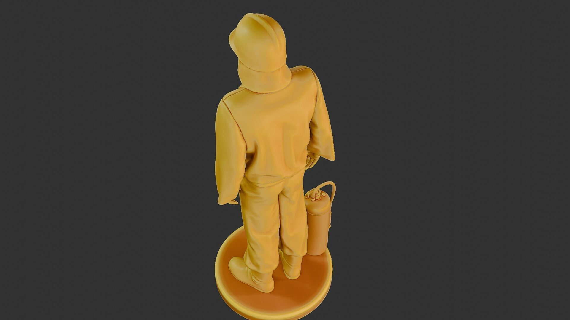 Czechoslovakian firefighter 90s 012 3D print model_15