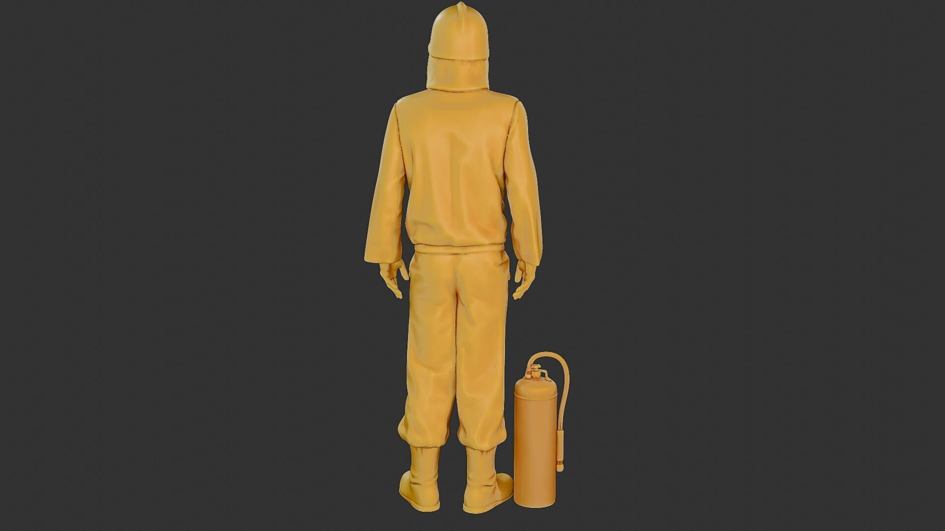 Czechoslovakian firefighter 90s 012 3D print model_25